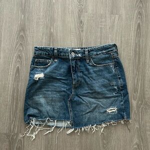 Paige Denim Mini Skirt